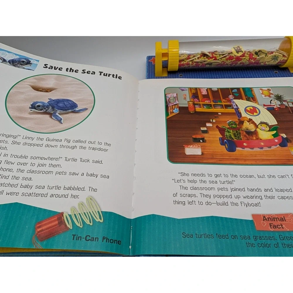 Nickelodeon The Amazing Wonder Pets Storybook Wondertube Blue Hardcover 2008
